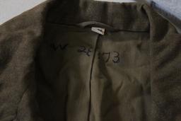 WW2 Military Uniforms Jacket with Patches, Medals