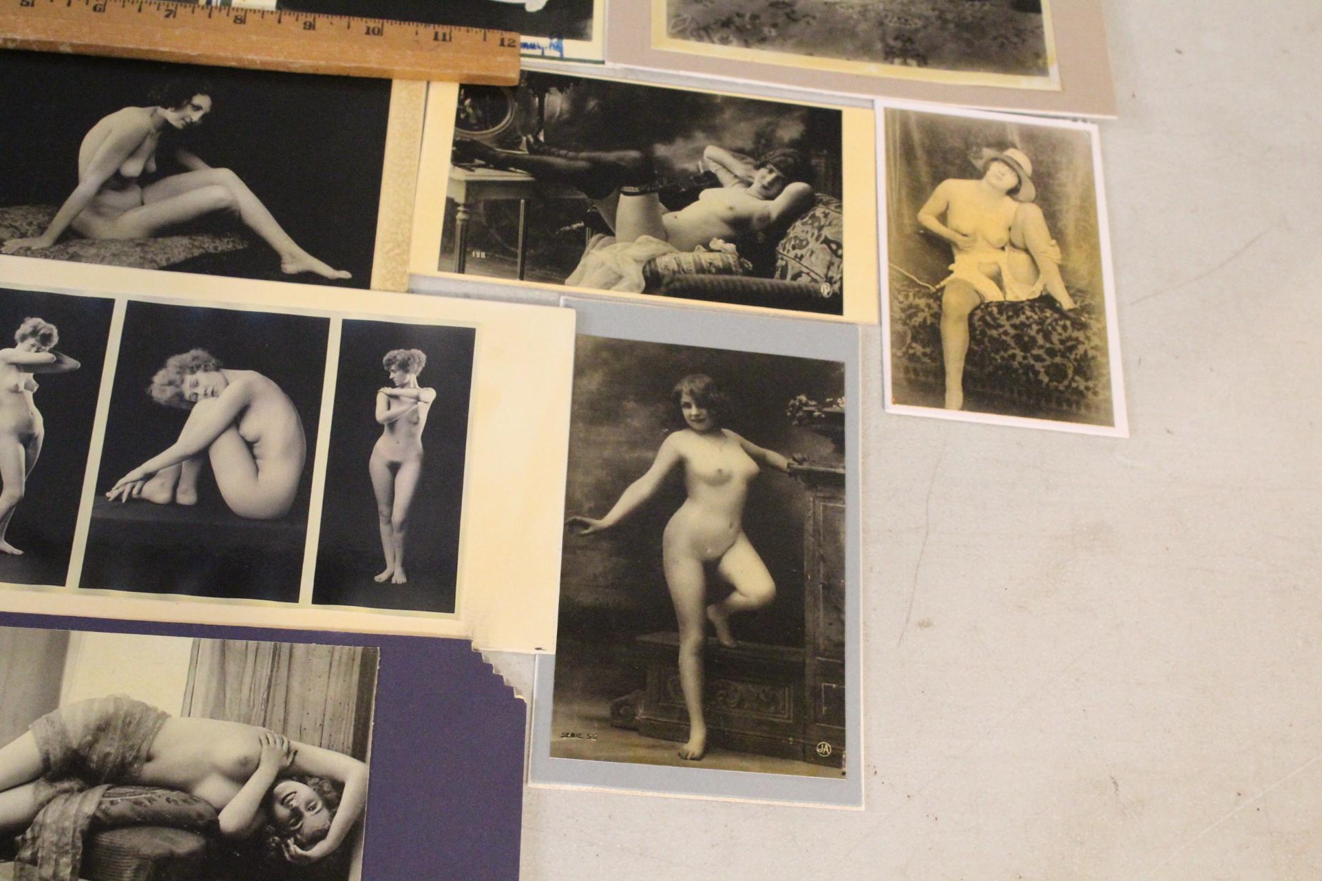 20+ Reproduction Nude Photos Mounted on Board