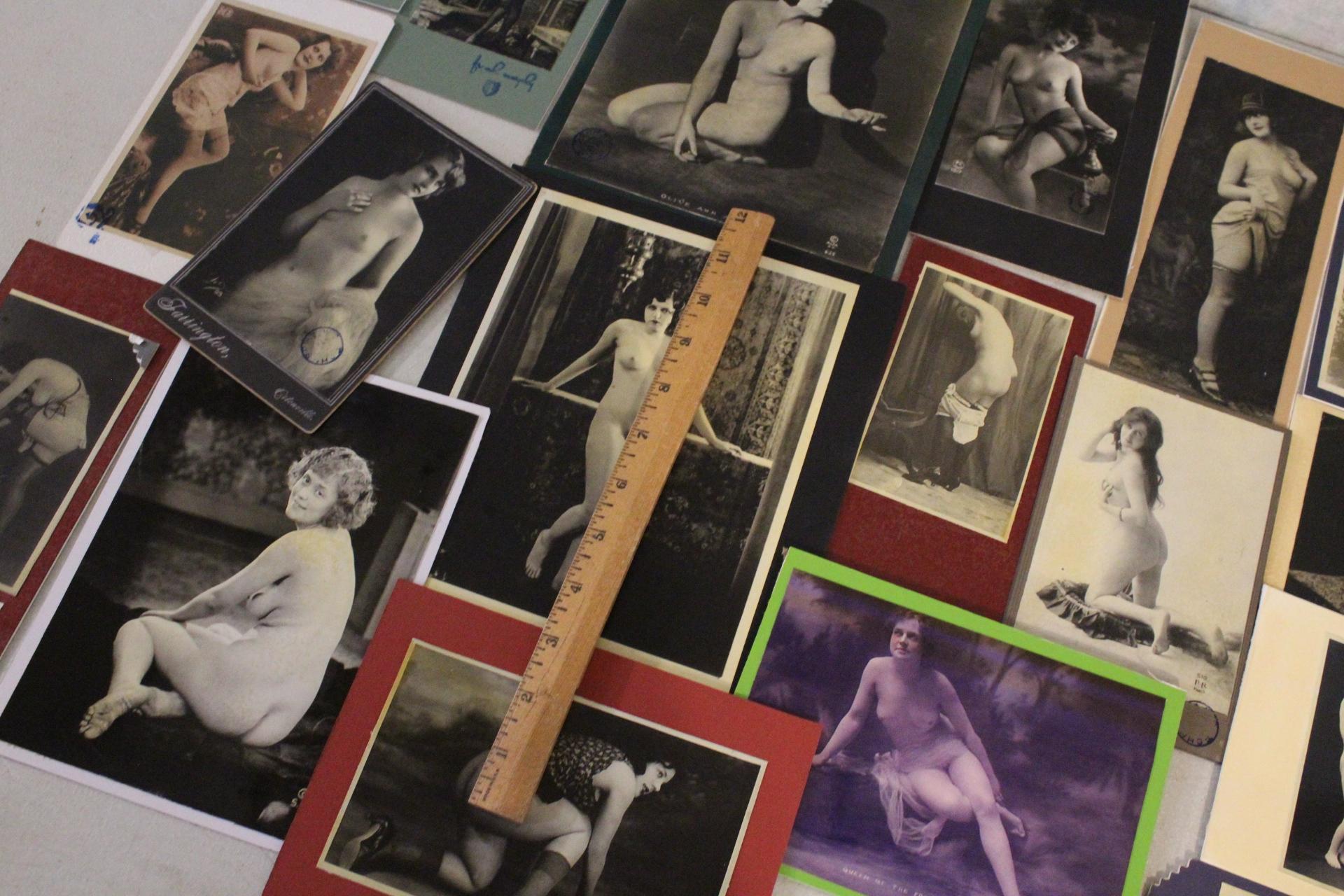 20+ Reproduction Nude Photos Mounted on Board