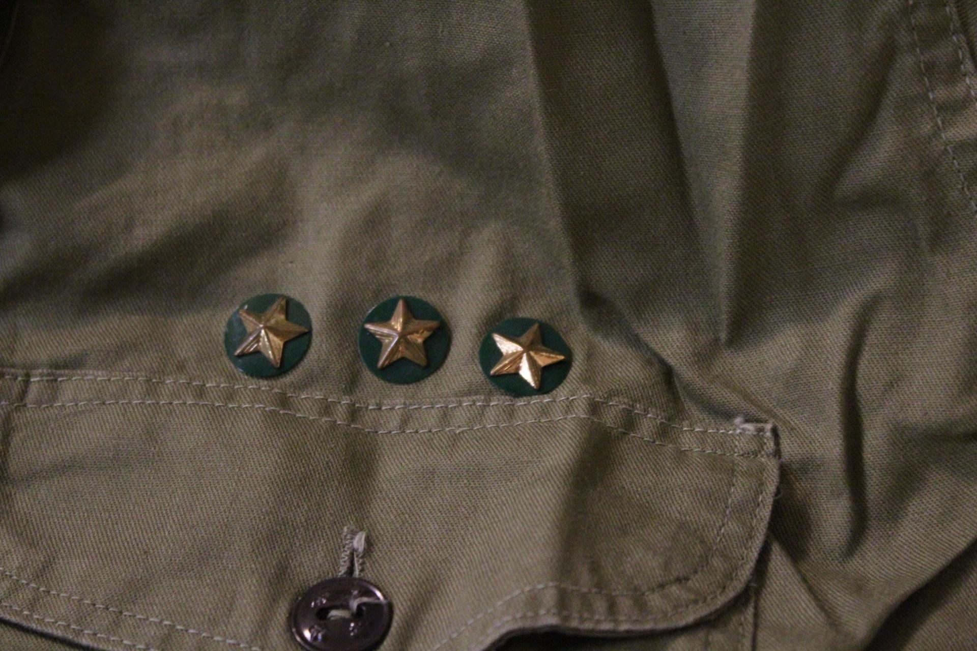 Vtg. Boy Scout Patches, Backpack, Clothes, Hats,