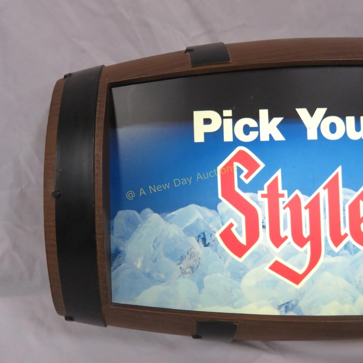 "Pick your style" Heilman's Beer Lighted Sign