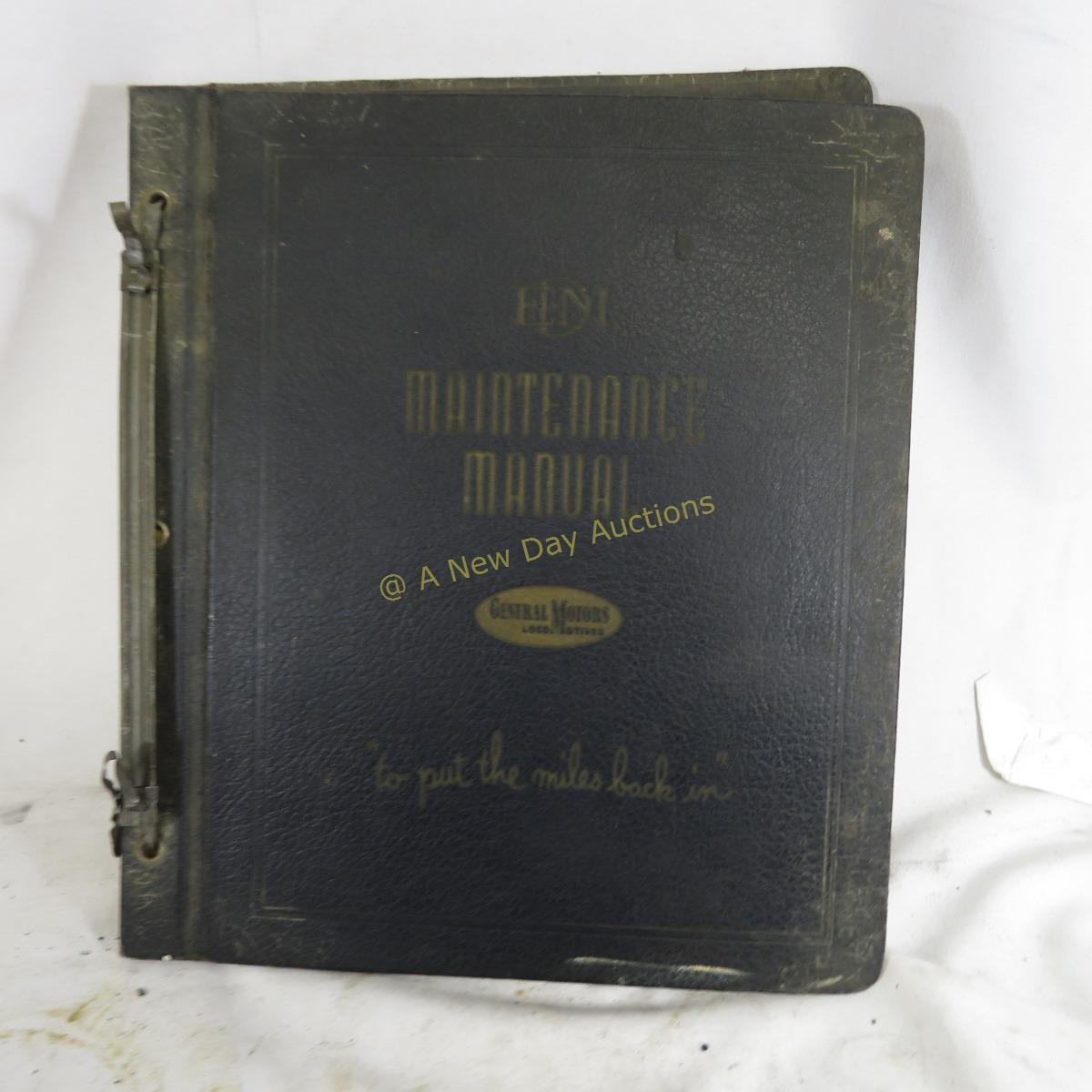 Pullman and other Railroad manuals and ephemera