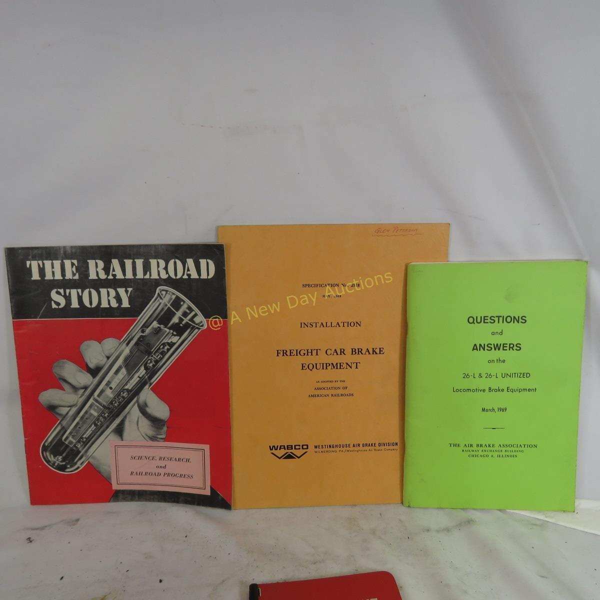Pullman and other Railroad manuals and ephemera