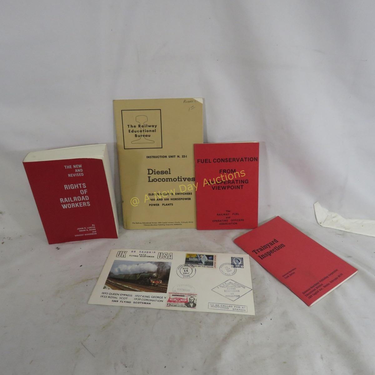 Pullman and other Railroad manuals and ephemera