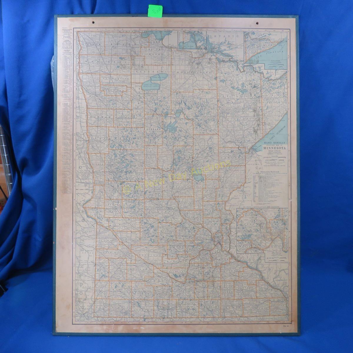 MN, WI & Federal DOT railroad maps