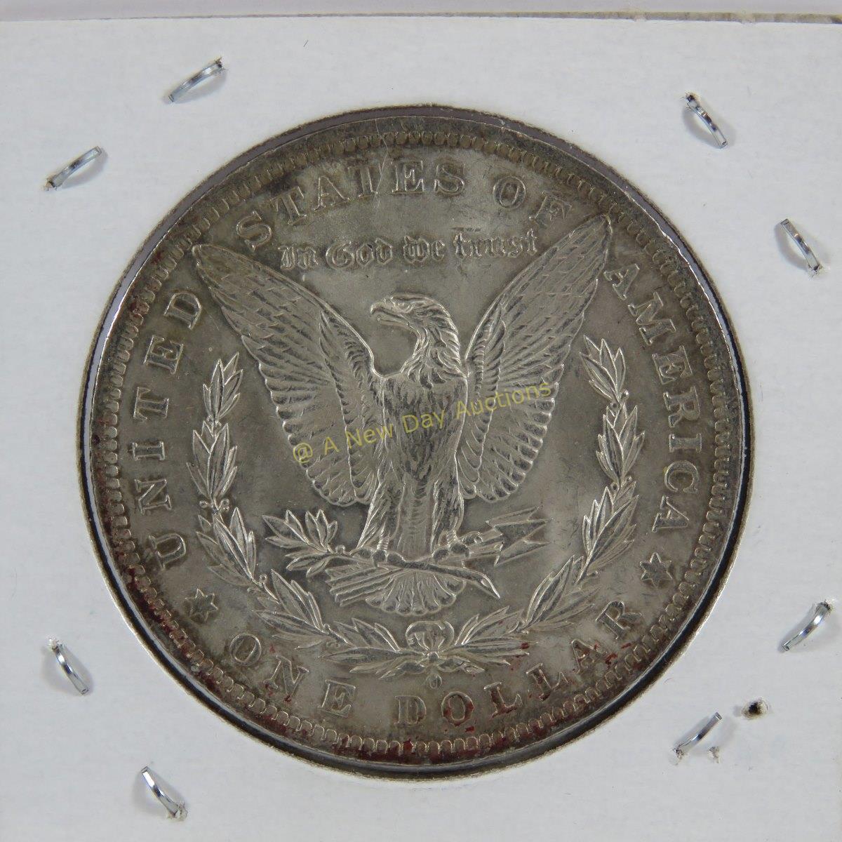 5 Morgan Silver Dollars 1883S, 1885O,1890S, 1921x2