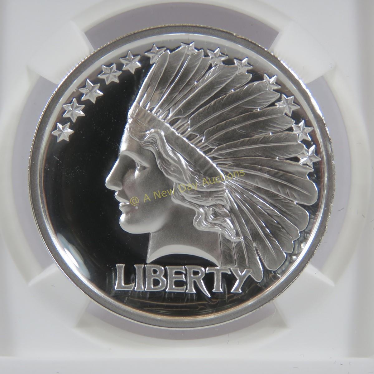 2017 Double Eagle Indian High Relief NGC Gem Proof