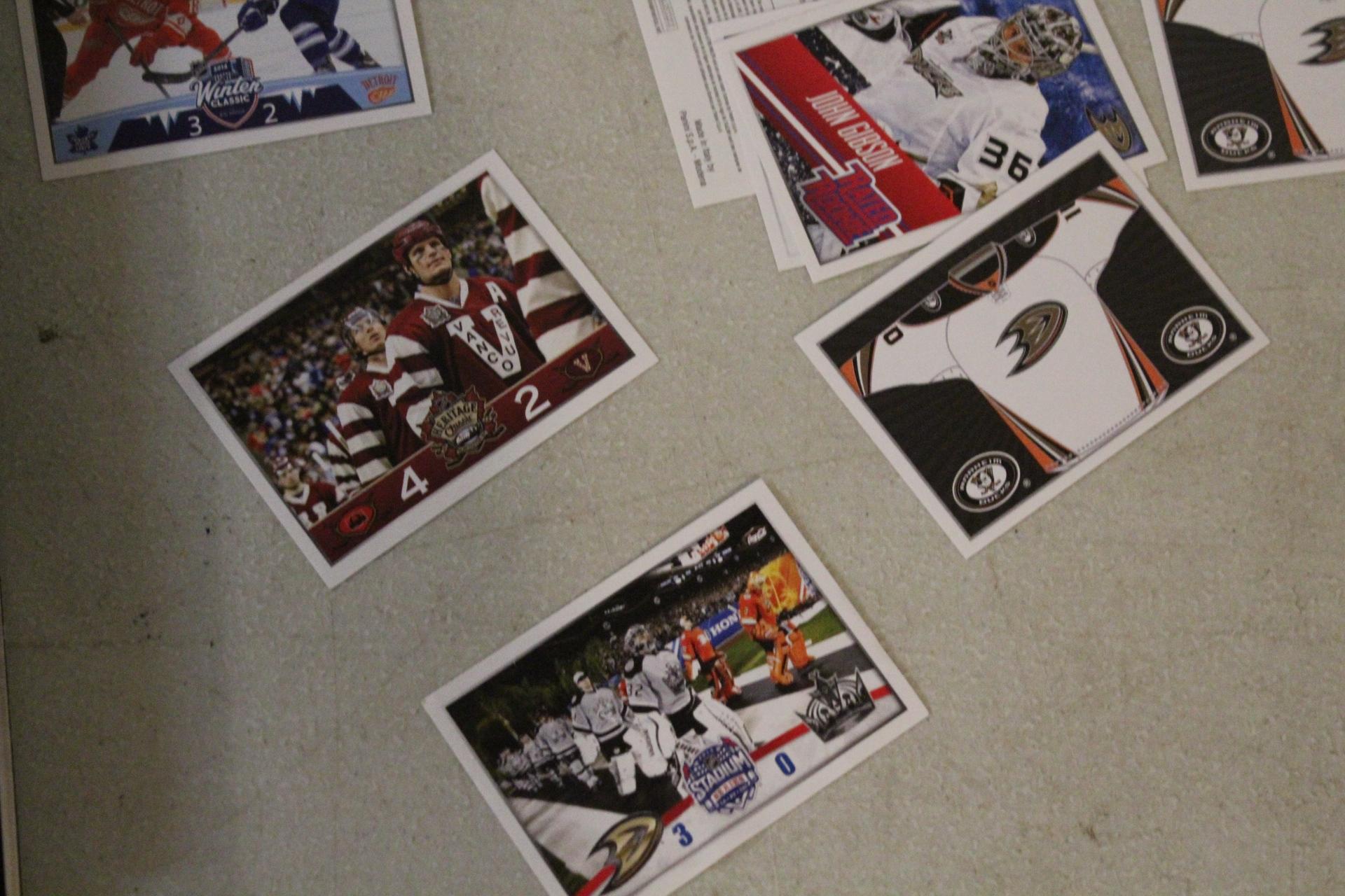 2014-15 NHL Sticker Collection Book + Some Loose