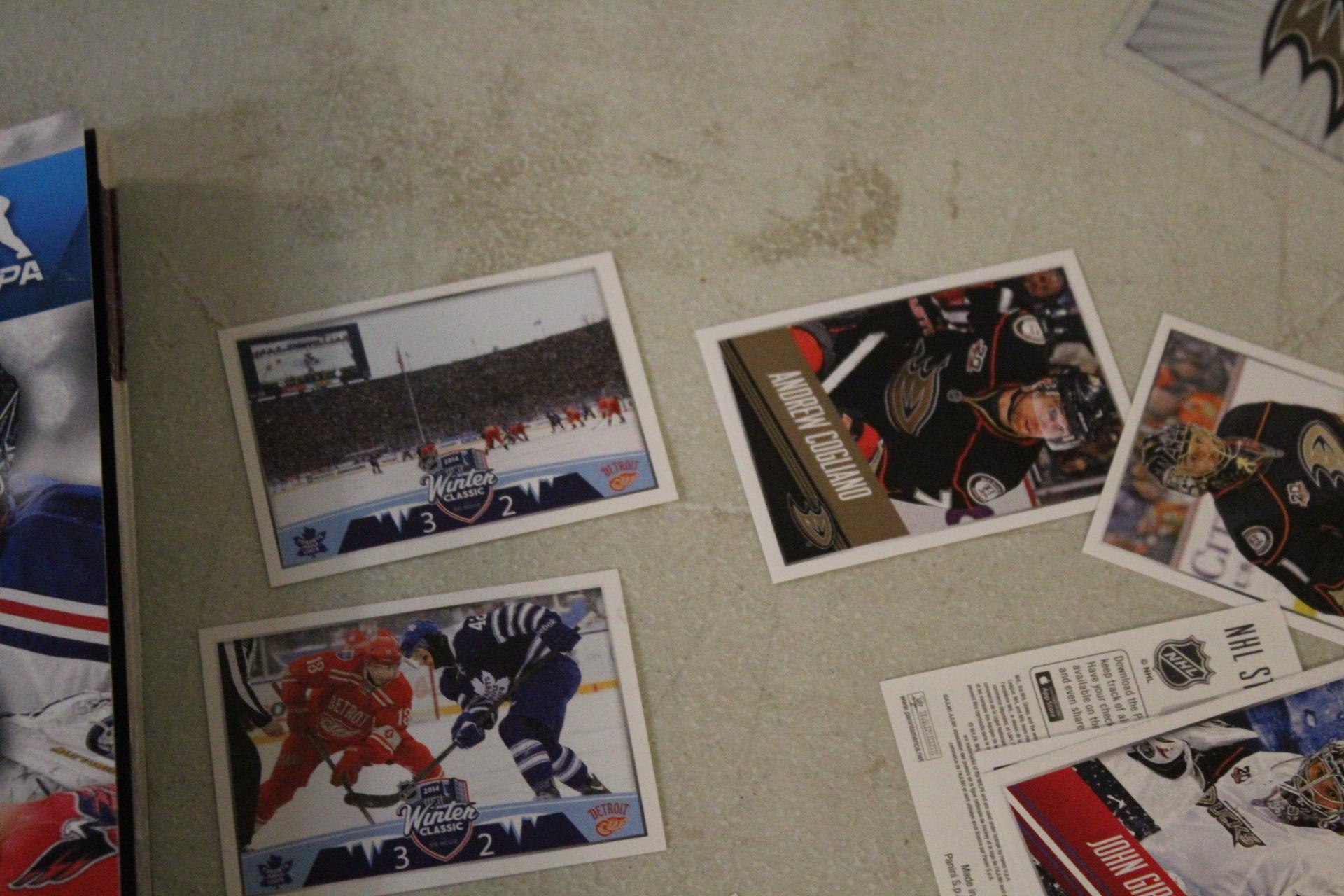 2014-15 NHL Sticker Collection Book + Some Loose