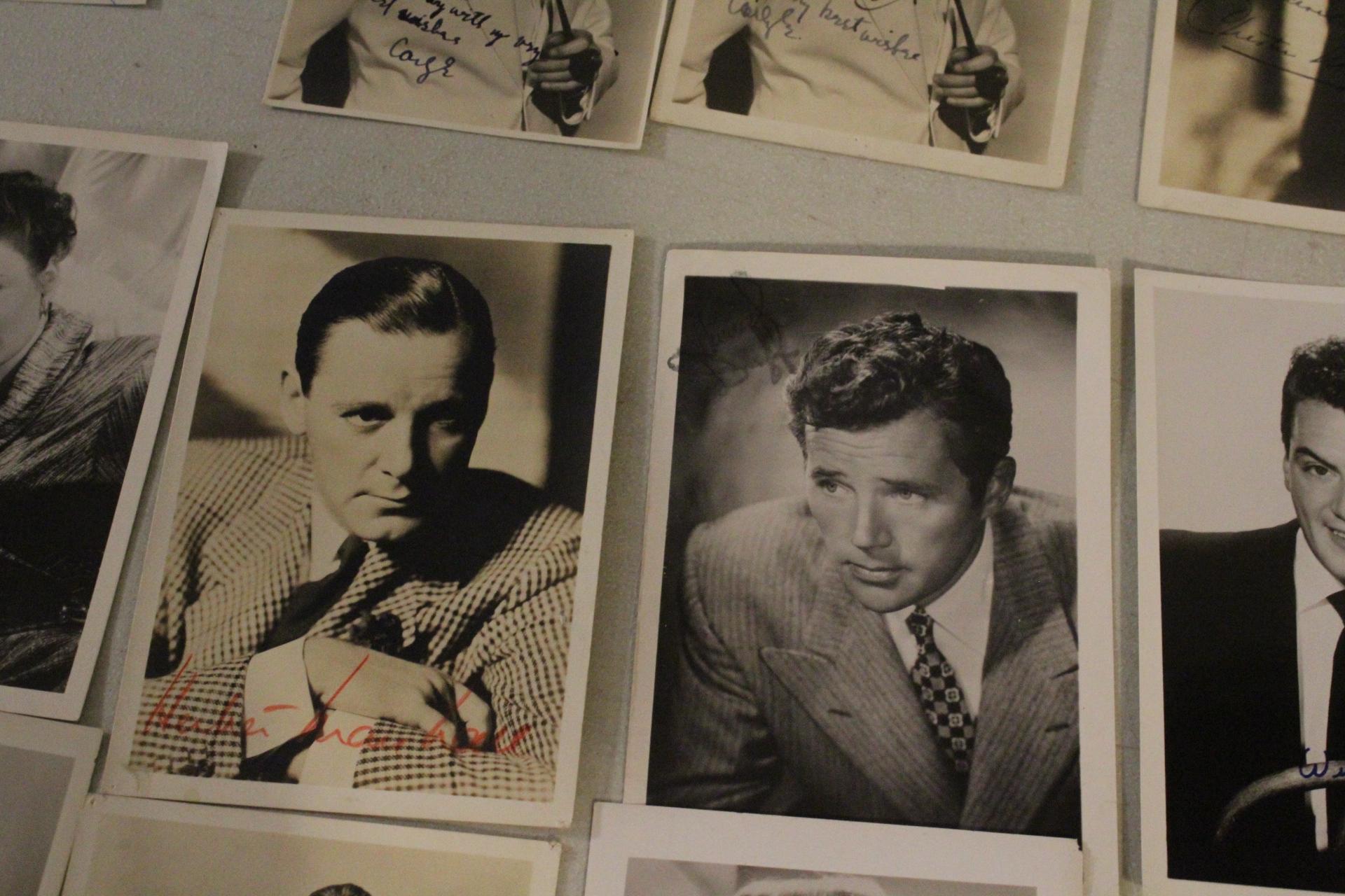 15+ Original Real Photos Signed Jack Palance