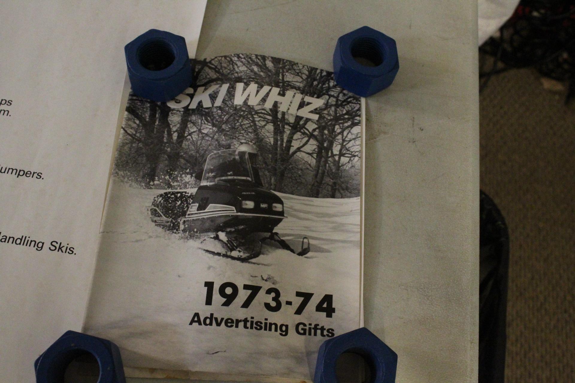 1970's Massey Ferguson Ski Whiz Snowmobile Poster