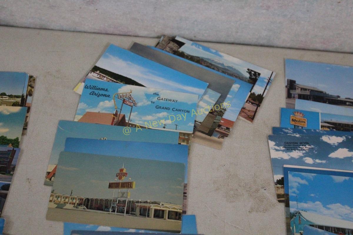100+ Mid-Century Motel Travel Postcards Souvenirs