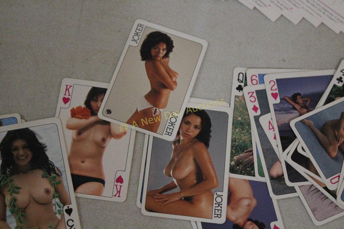 4 Packs of Adult & Pin-Up Playing Cards Appear