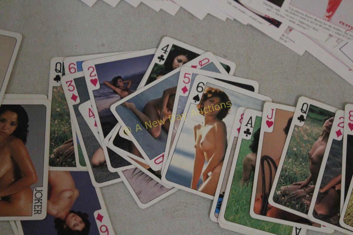 4 Packs of Adult & Pin-Up Playing Cards Appear