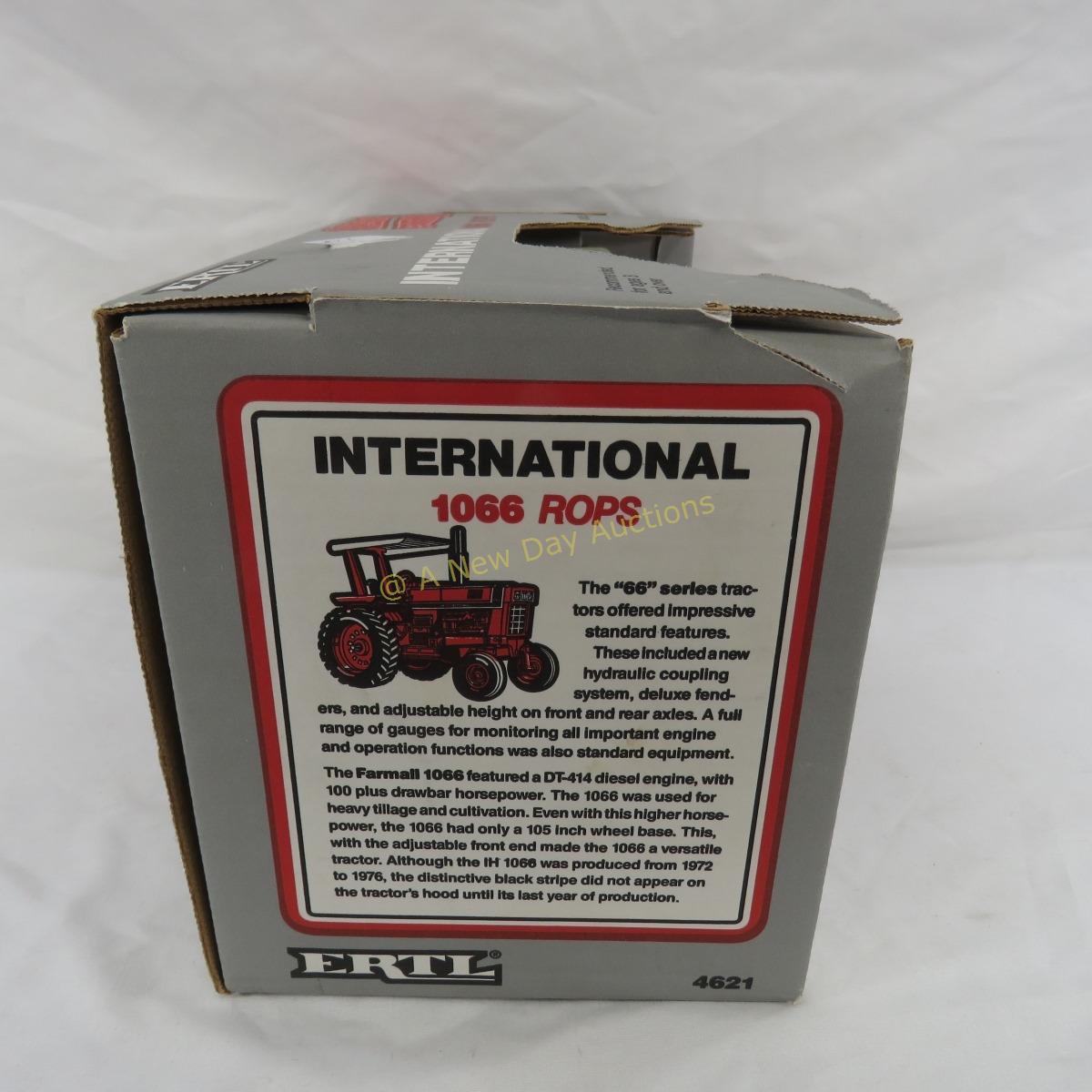 Ertl Int'l 1066 ROPS special edition tractor