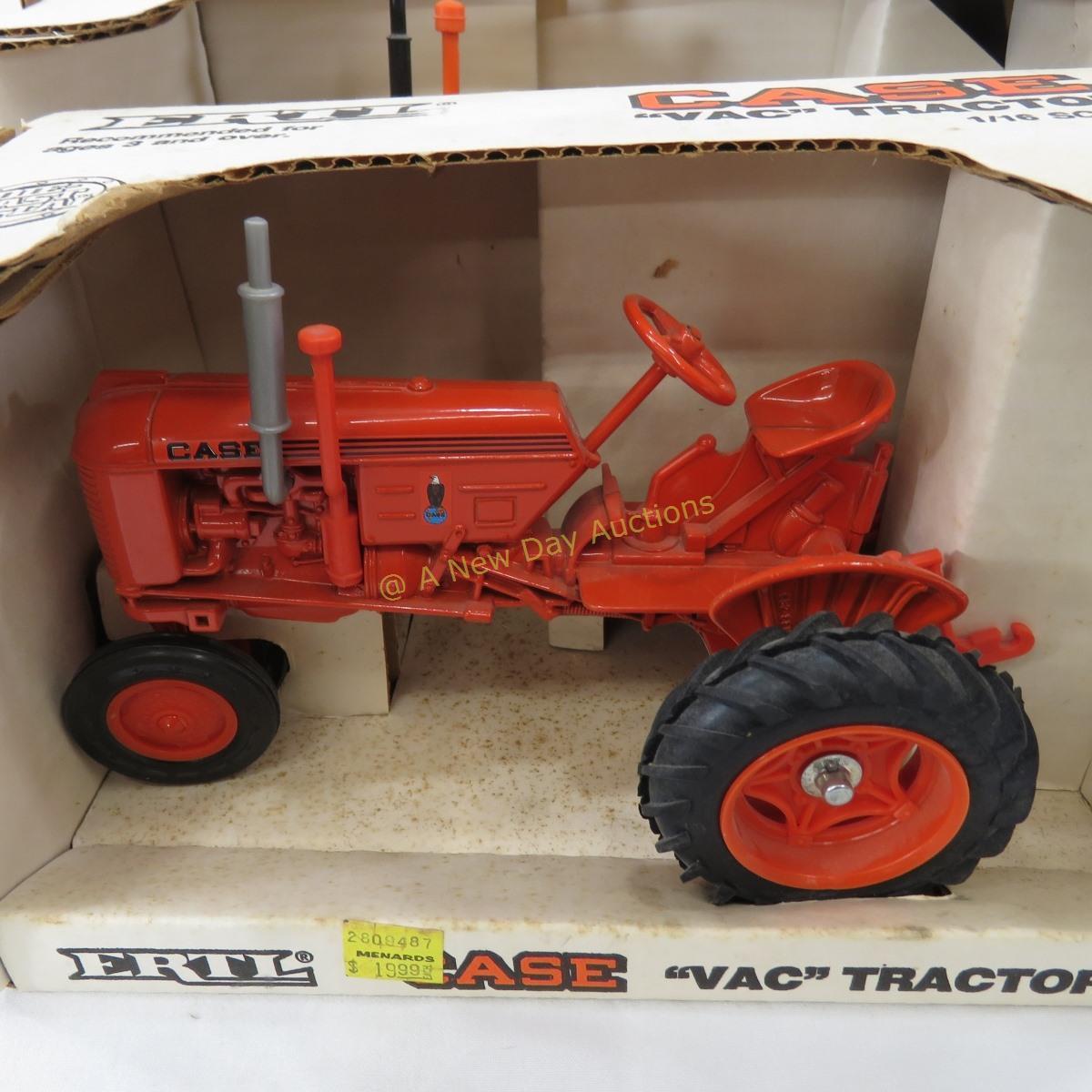 Ertl Case "800" & "VAC" tractors 1/16 scale