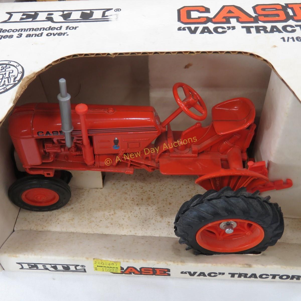 Ertl Case "800" & "VAC" tractors 1/16 scale