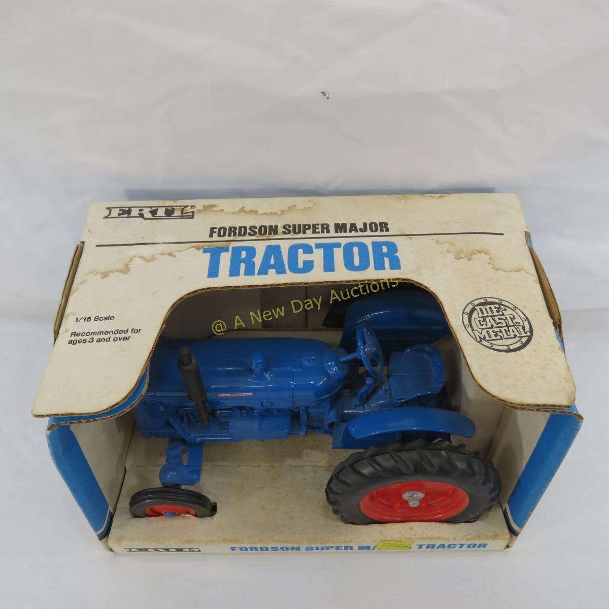 Ertl Fordson super major tractor, tractor, & wagon