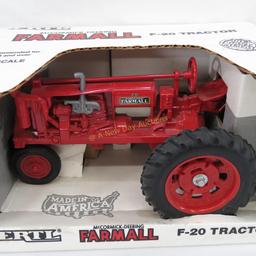 3 Ertl Farmall 1/16 scale tractors in boxes