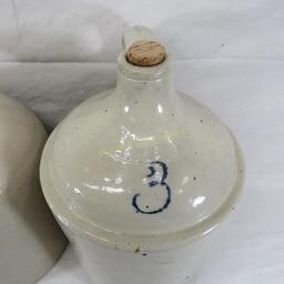 2 3 Gallon Stoneware Jugs