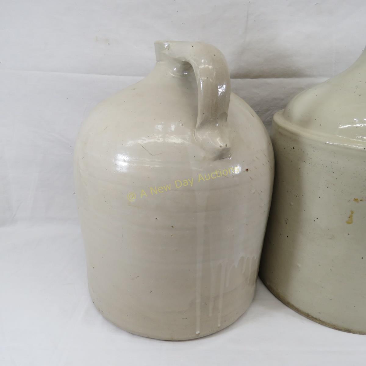 2 3 Gallon Stoneware Jugs