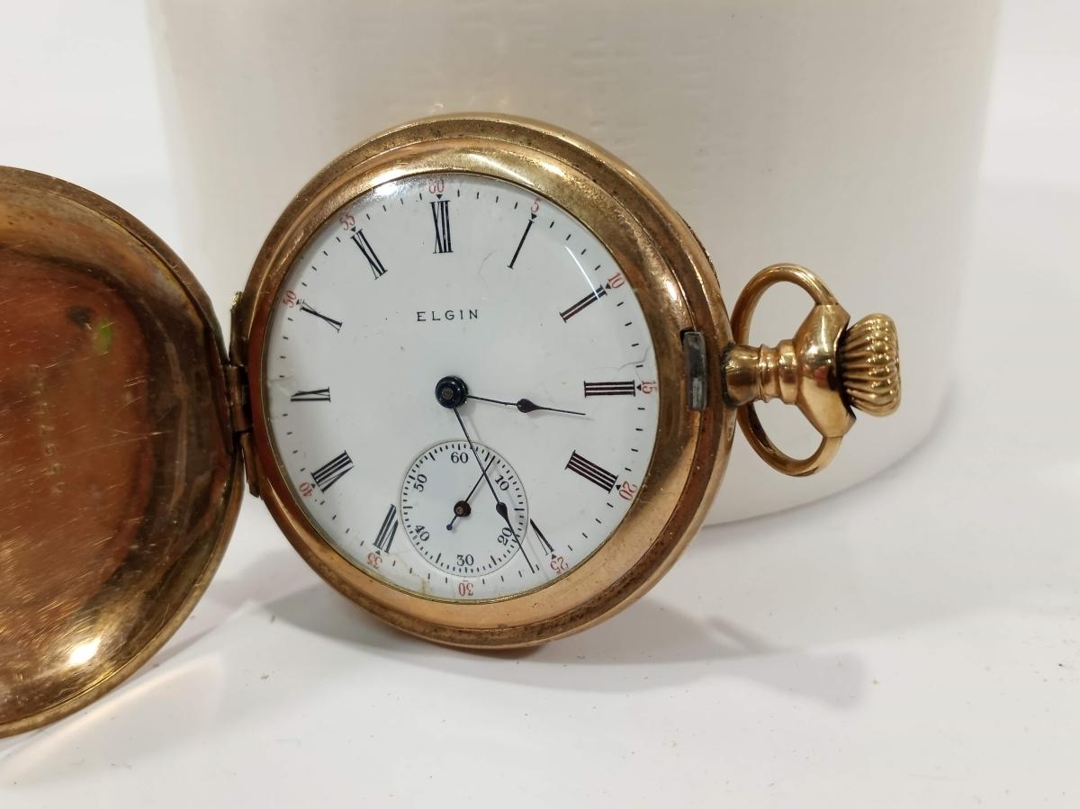 Elgin Pocket Watch Case Serial #6597559