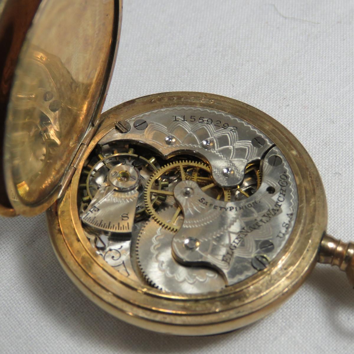 Elgin Pocket Watch Case Serial #6597559