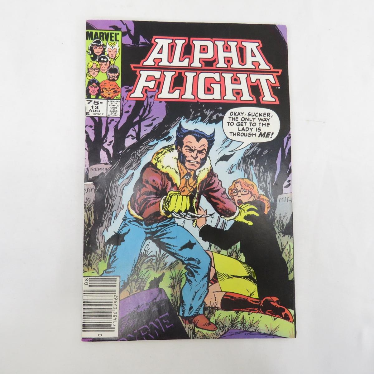 Marvel Comics Alpha Flight #1 - 13