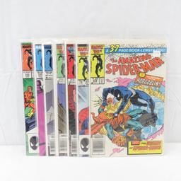 7 The Amazing Spider-Man Comics #275, 276,