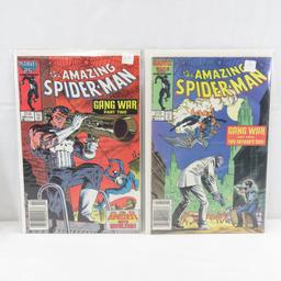 7 The Amazing Spider-Man Comics #275, 276,