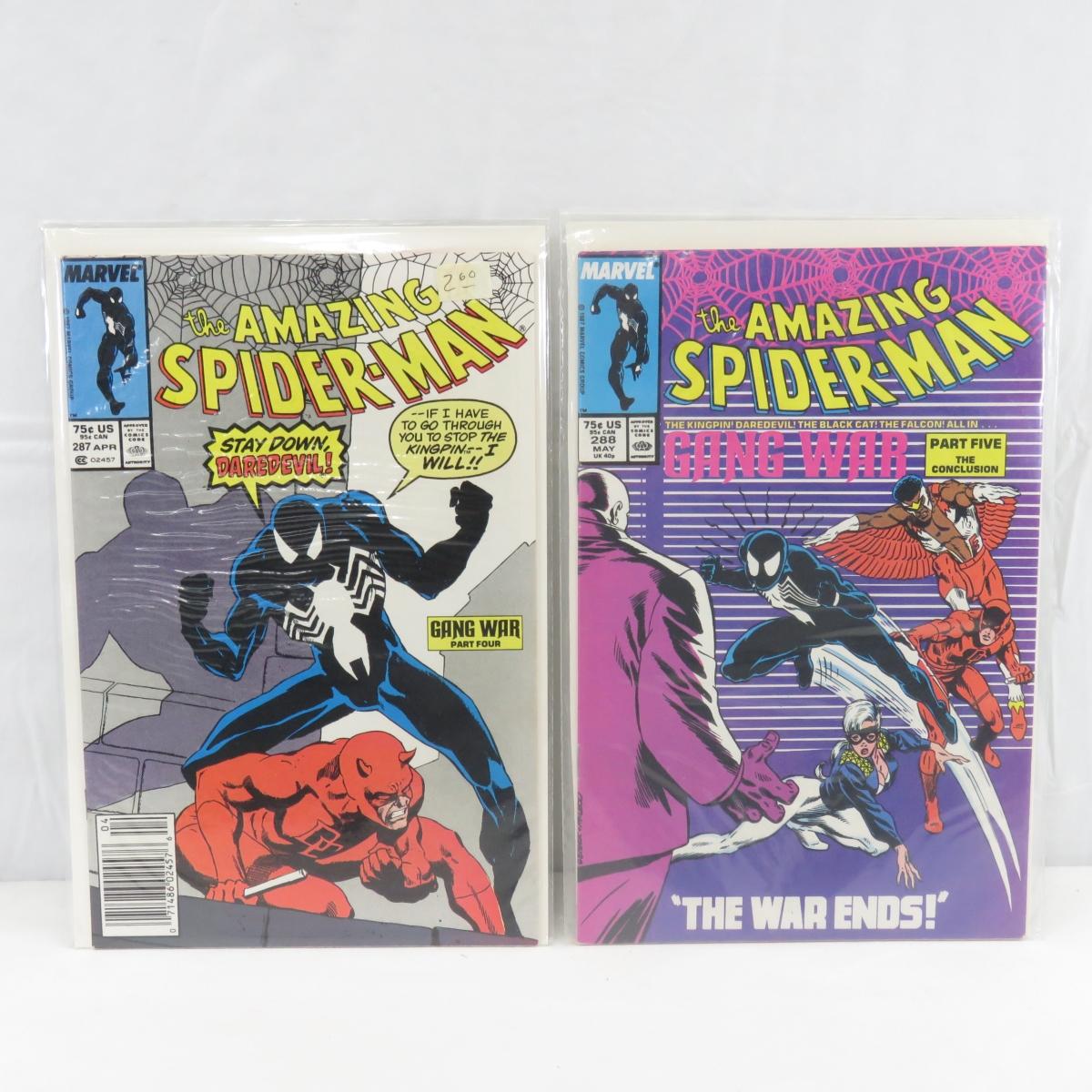 7 The Amazing Spider-Man Comics #275, 276,