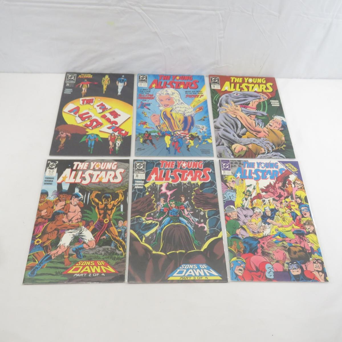 Long Box Of DC Comics Young All Stars, Arion