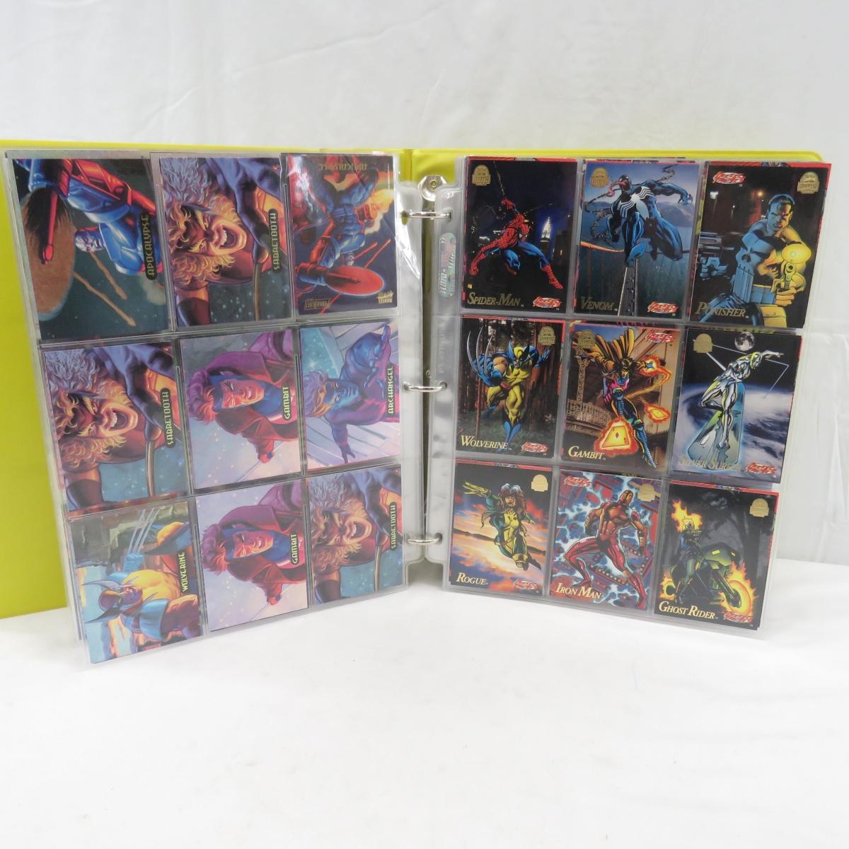 Marvel X-Men Trading Cards In Binder