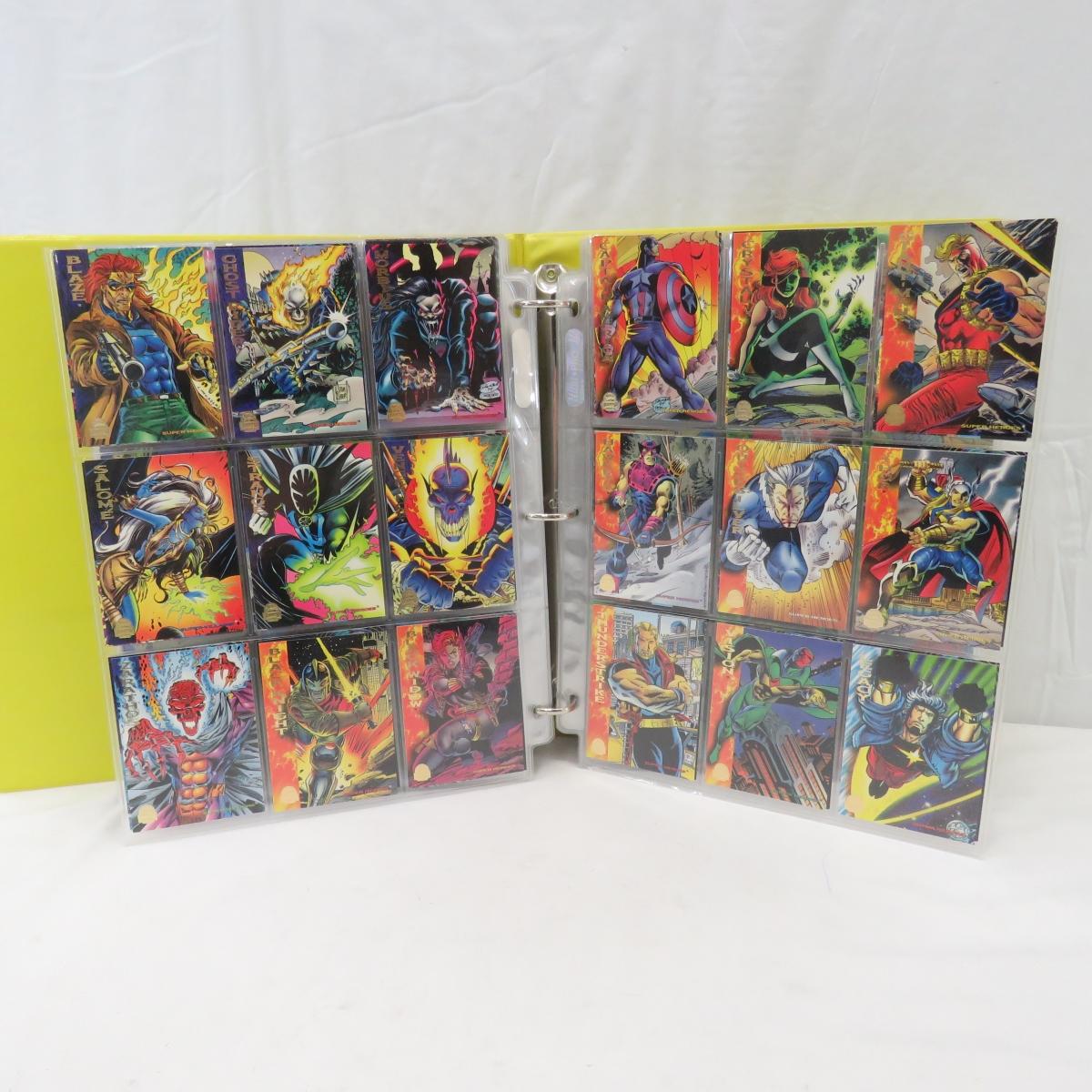 Marvel X-Men Trading Cards In Binder