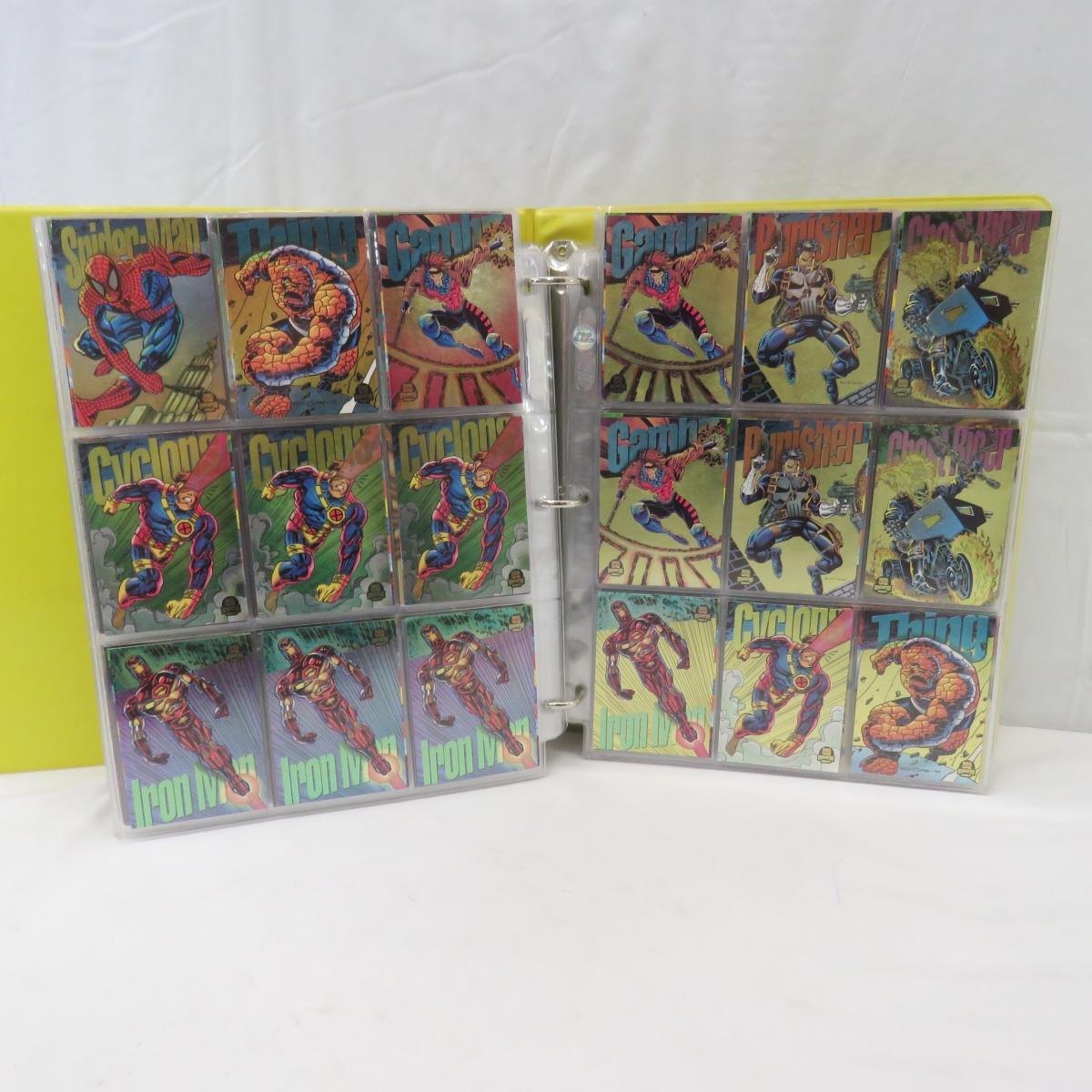 Marvel X-Men Trading Cards In Binder