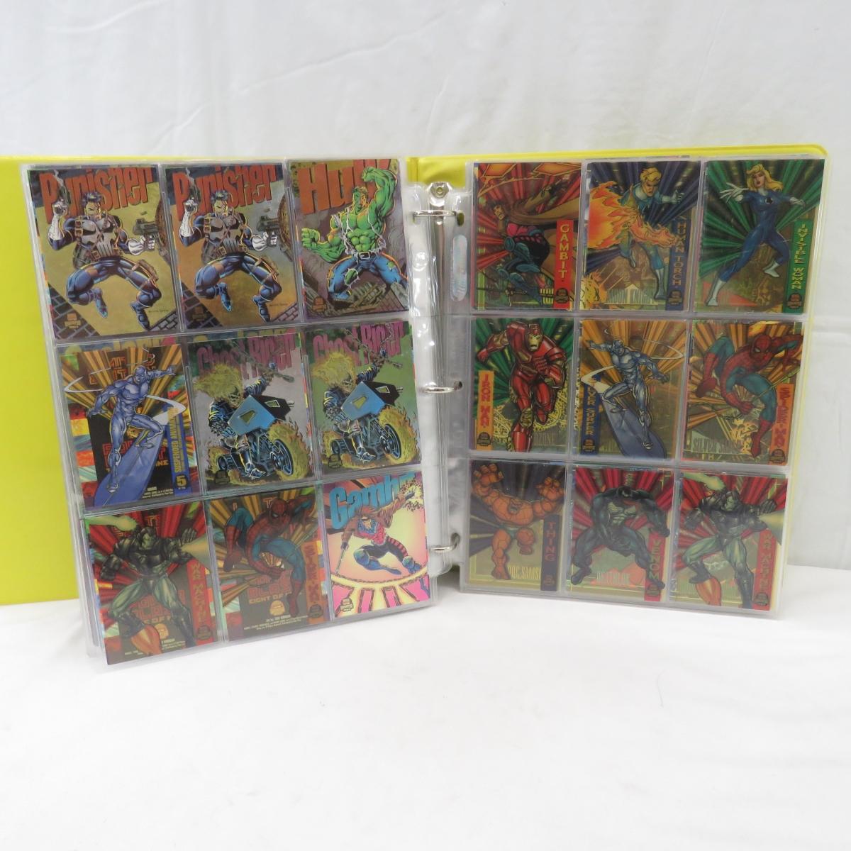 Marvel X-Men Trading Cards In Binder