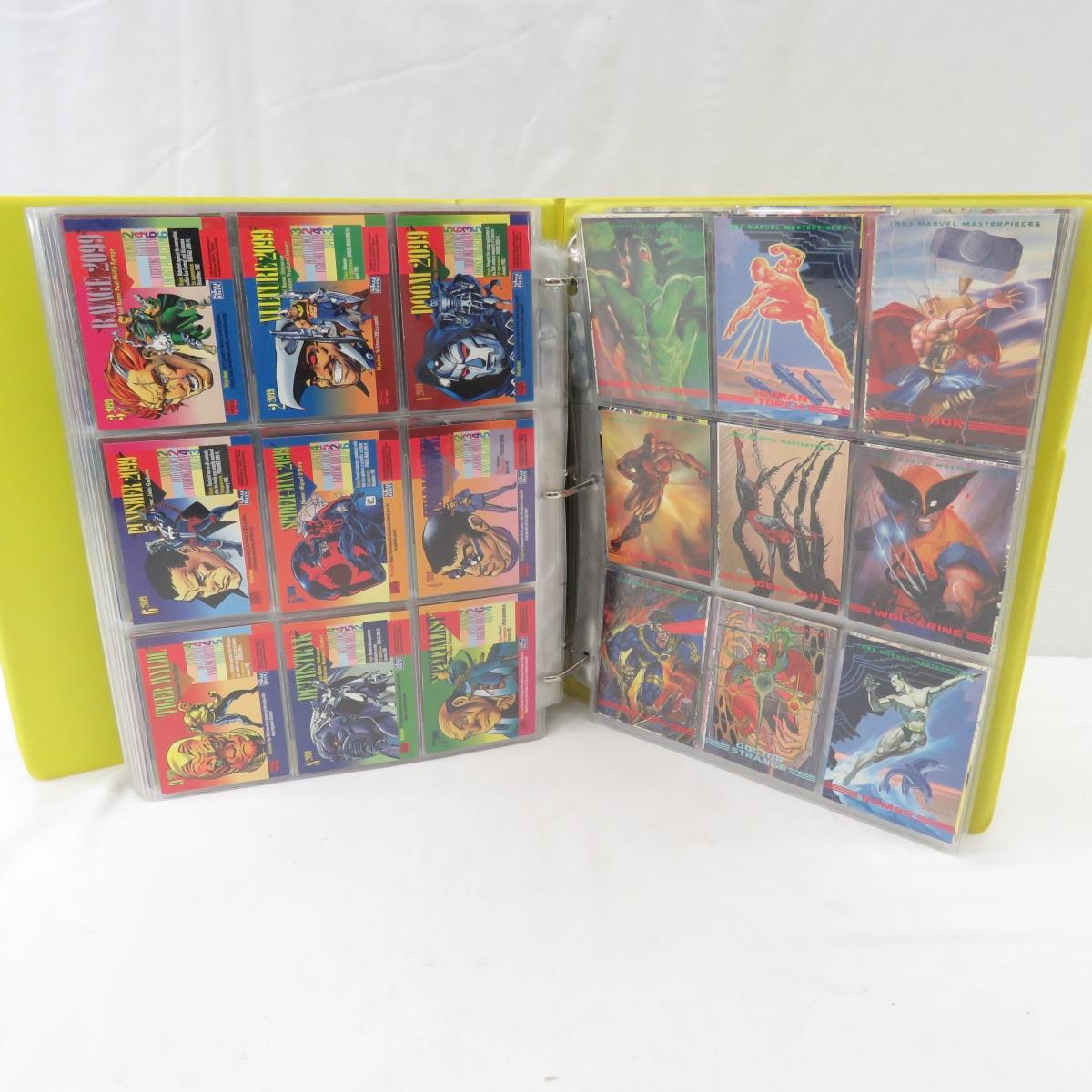 Marvel X-Men Trading Cards In Binder