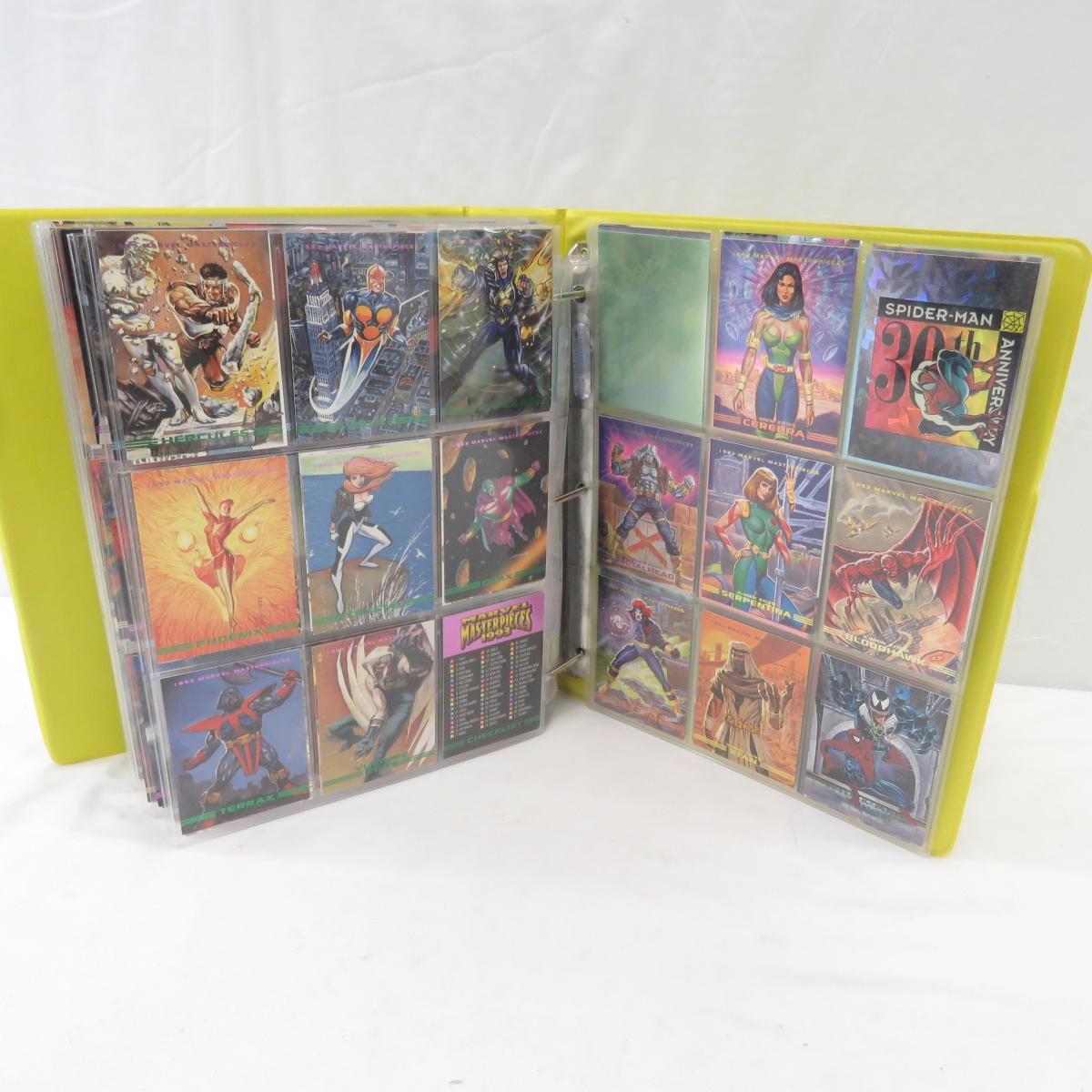 Marvel X-Men Trading Cards In Binder