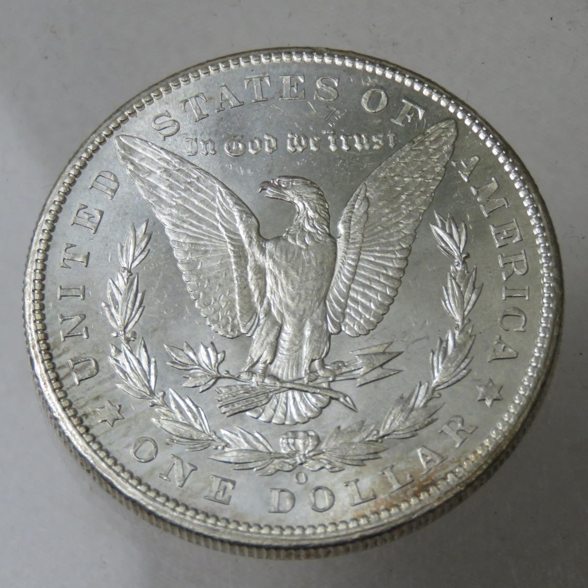 1902 O Morgan Silver Dollar BU