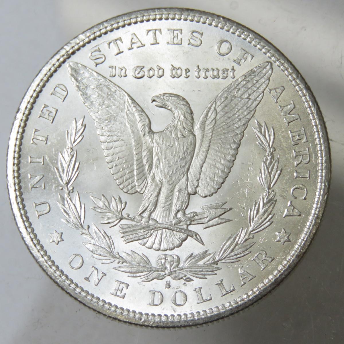 1880 S Morgan Silver Dollar BU