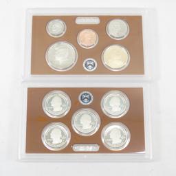 2013-2017 US Mint Proof Sets