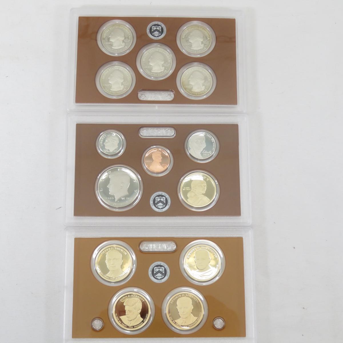 2013-2017 US Mint Proof Sets