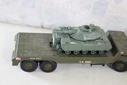 G I Joe Army Transport Carrier Truck & tank