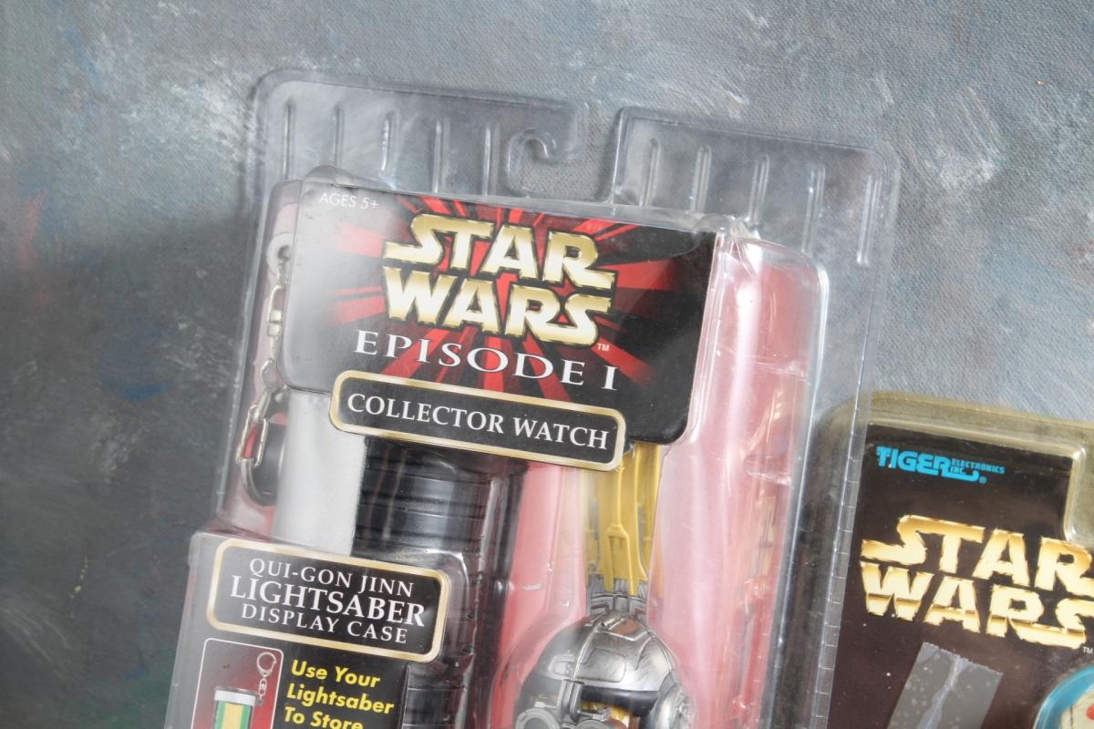 4 Misc. Star Wars Figures & Other NIP