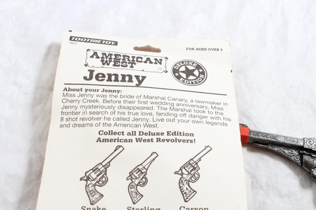 American West Jenny Cap Gun NIP & more