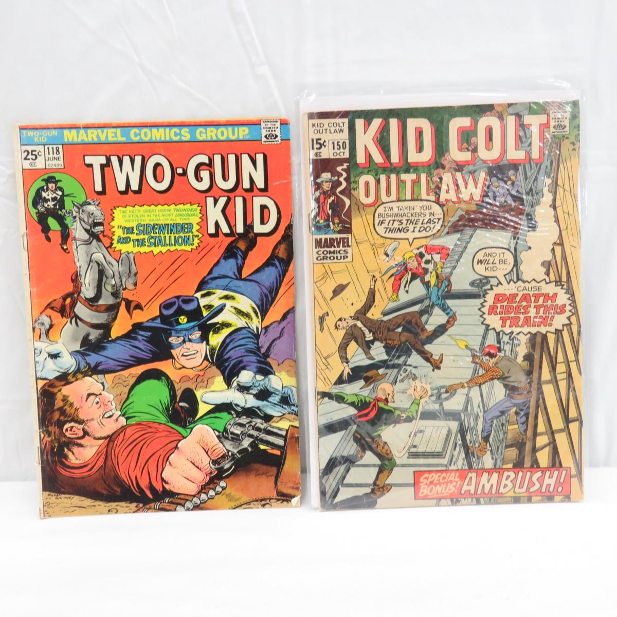 13 Western Marvel Comics Kid Colt, Two-Gun & More