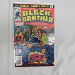 7 Bronze Age Marvel Black Panther Comics #1 x3