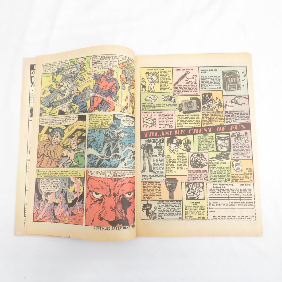 Marvel Comics 1965 X-Men 1st App Stranger Key