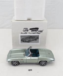 1966 Franklin Mint Corvette Convertible Model