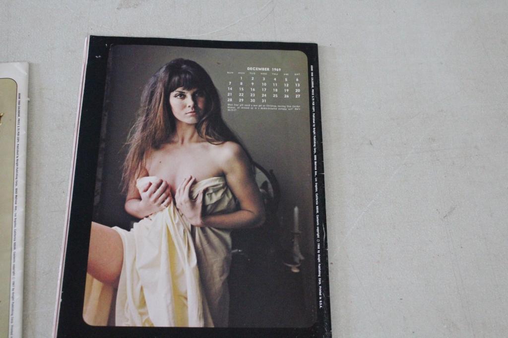 1966, 1968 &1969 Pinup Girl Adam Calendars